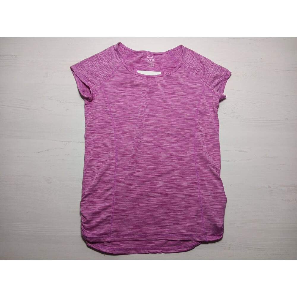 Pink Workout T-shirt Ikonik Short Sleeve Size Medium Exercise Yoga